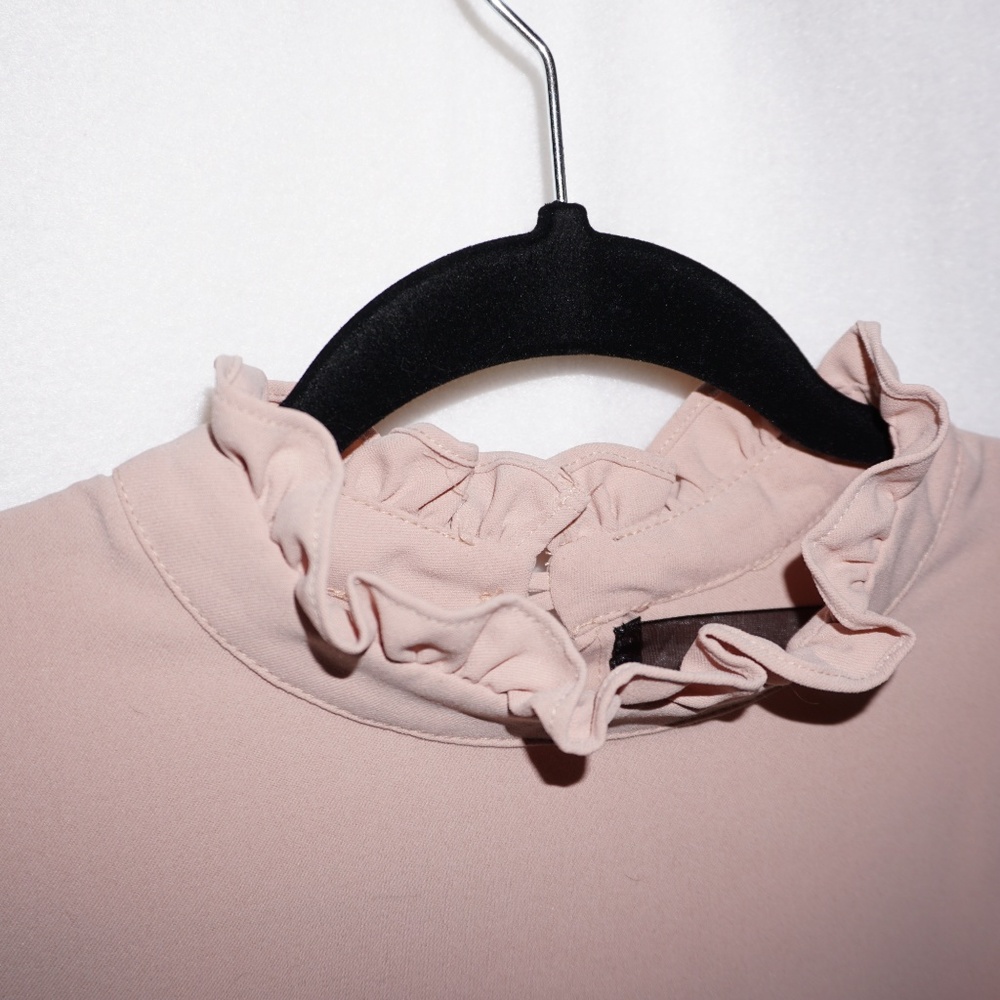 Code x Mode Pink Blouse with Ruffles - Picture 2 of 7